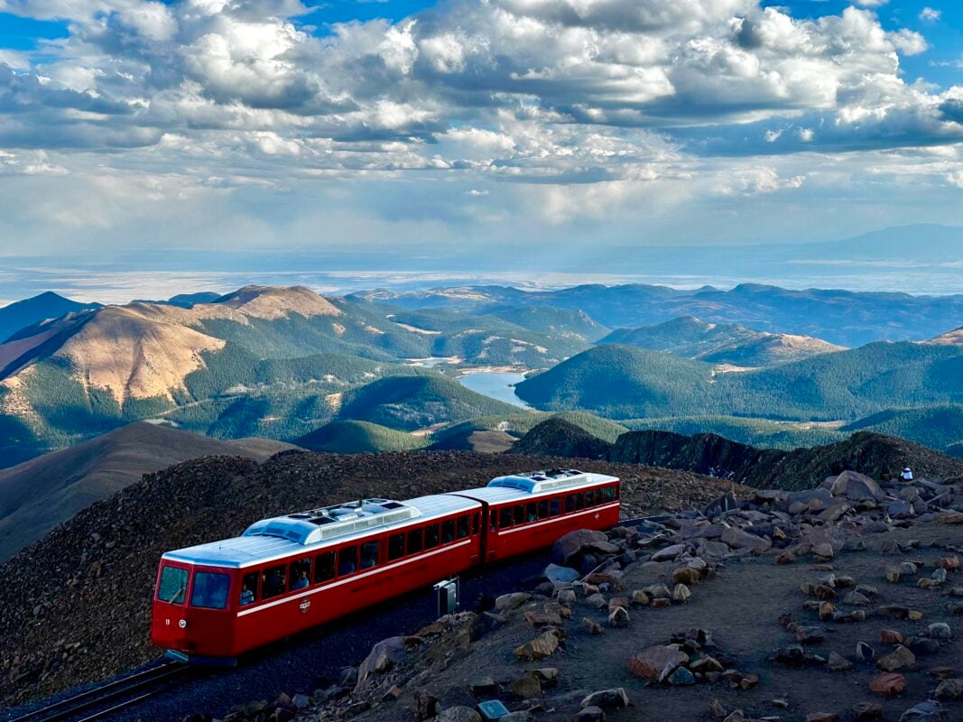 train in the hills